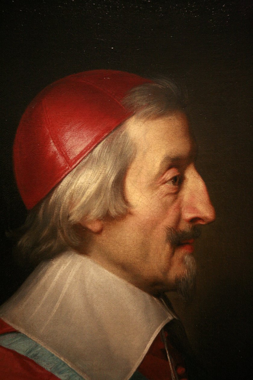 De Richelieu bíboros (részlet) alkotó: Philippe de Champaigne