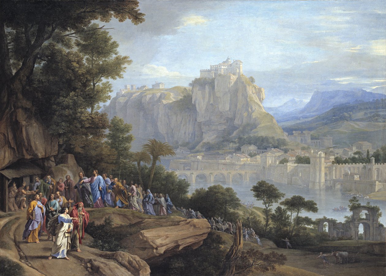 Krisztus gyógyítja a vakokat, 1655-60 körül alkotó: Philippe de Champaigne