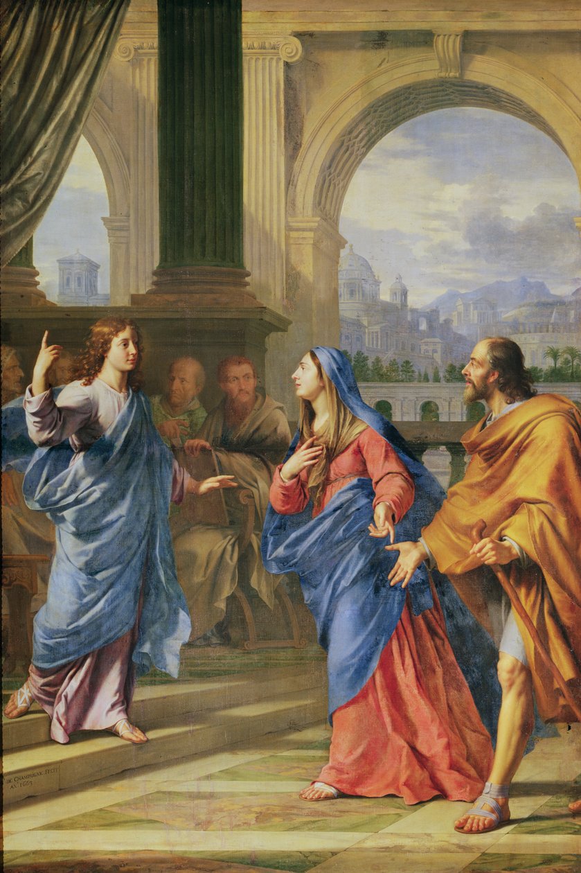 Jézus az orvosok között, 1663 alkotó: Philippe de Champaigne