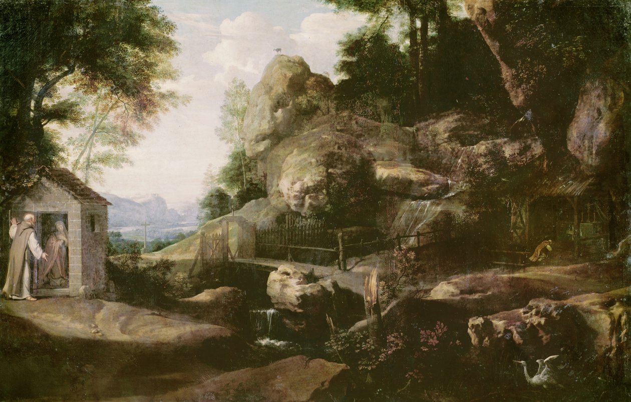 Paphnuce felszabadította a thaiokat, 1656 után alkotó: Philippe de Champaigne