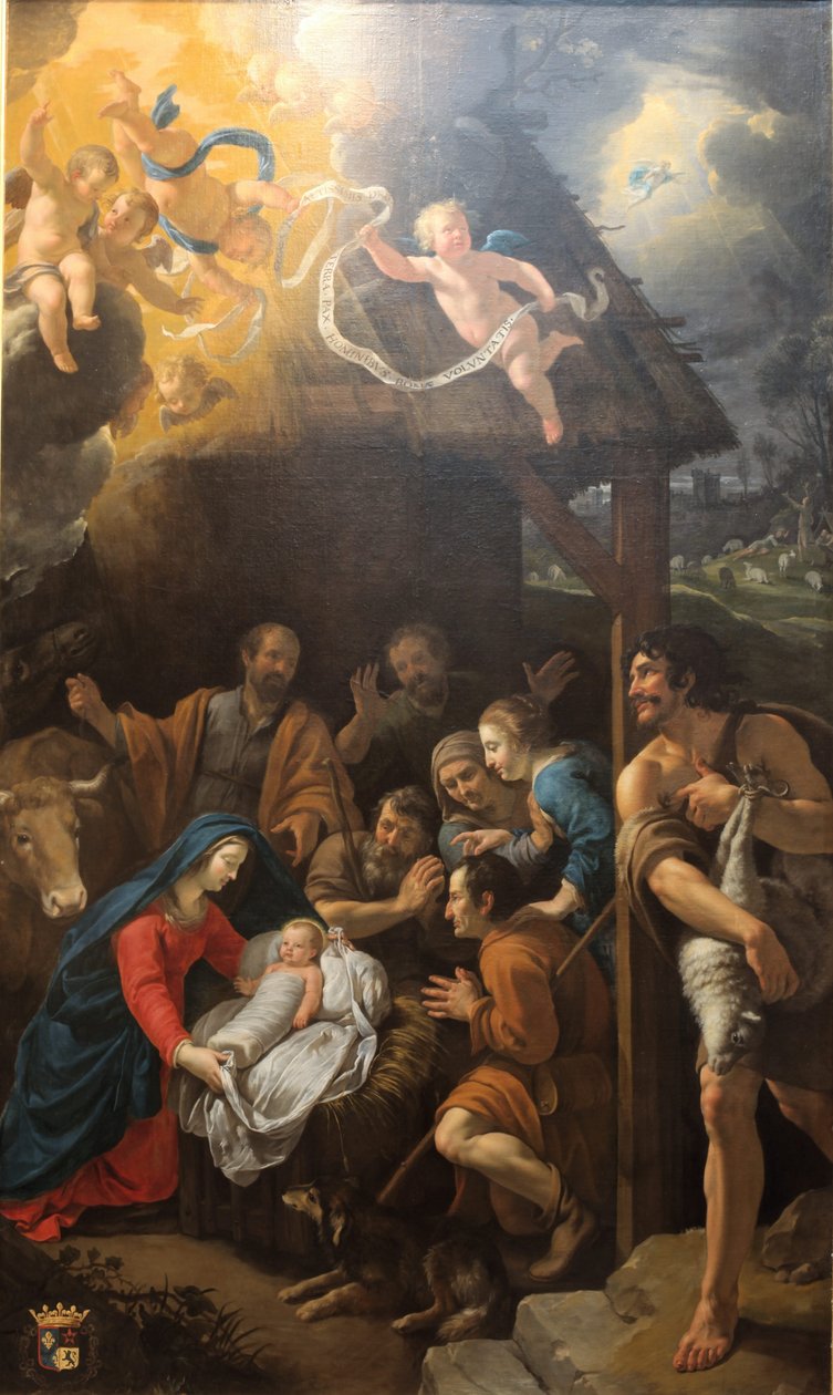 A pásztorok imádása alkotó: Philippe de Champaigne