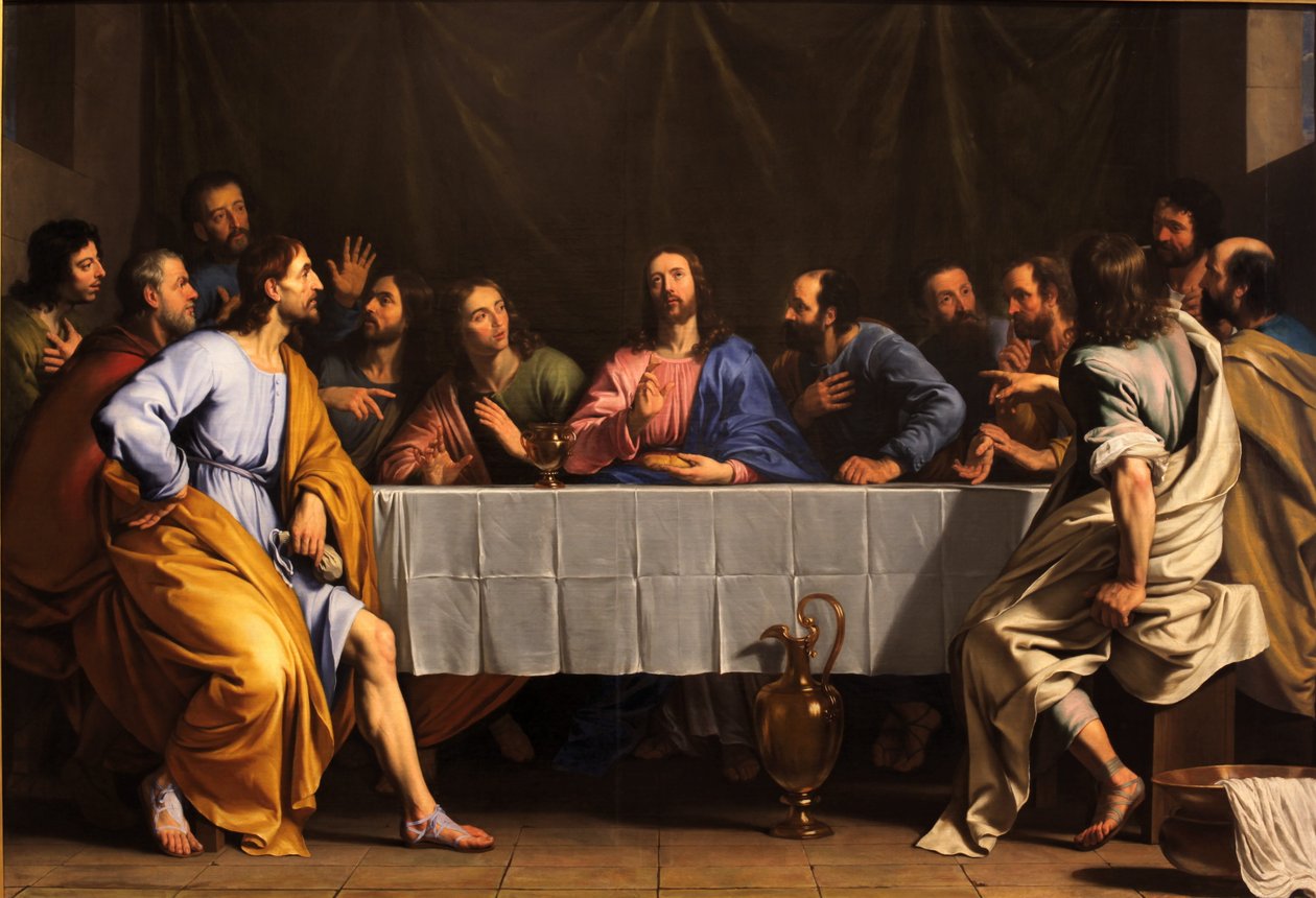 Az utolsó vacsora alkotó: Philippe de Champaigne