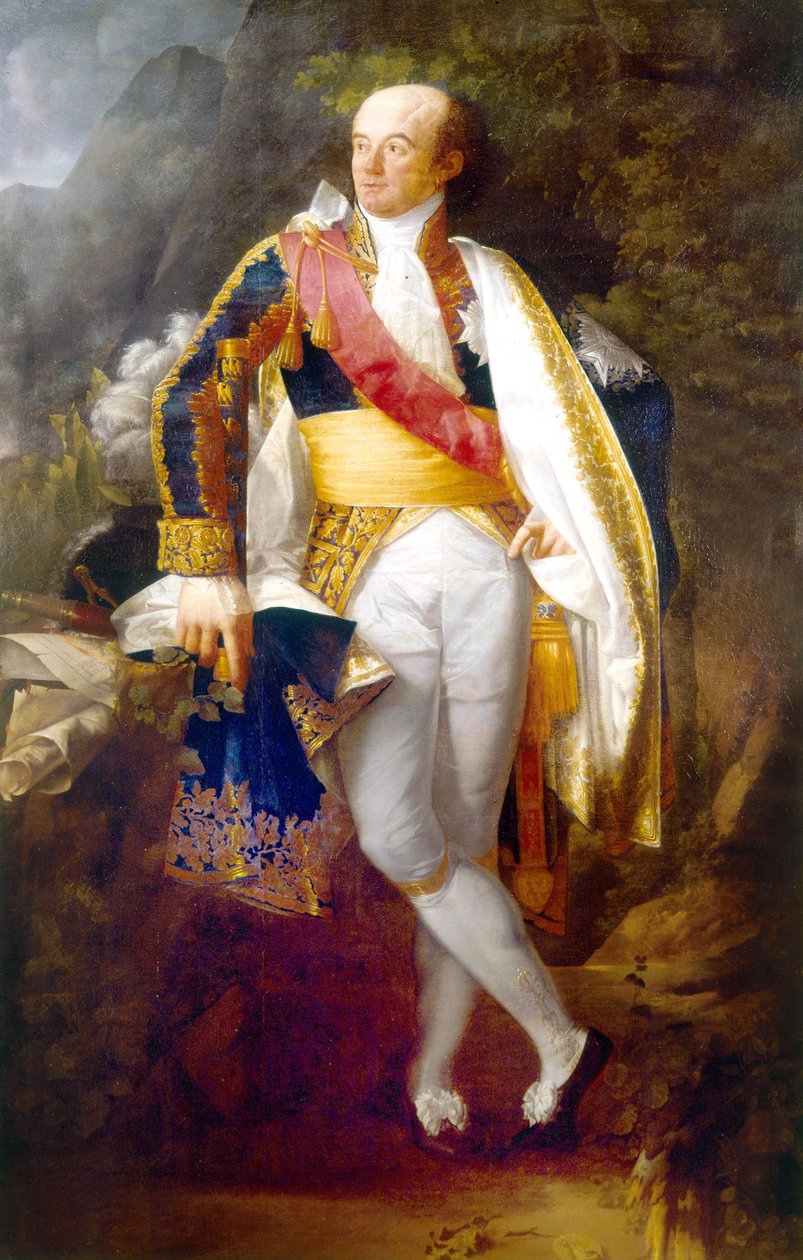 Marshall Perignon portréja (festmény) alkotó: Philippe Auguste Hennequin