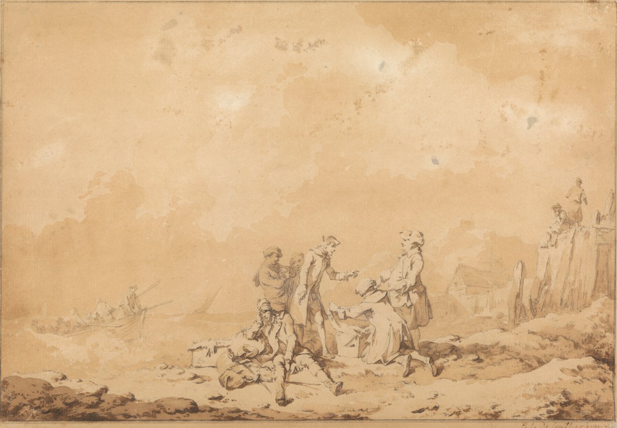 Csempészek alkotó: Philippe Jacques de Loutherbourg