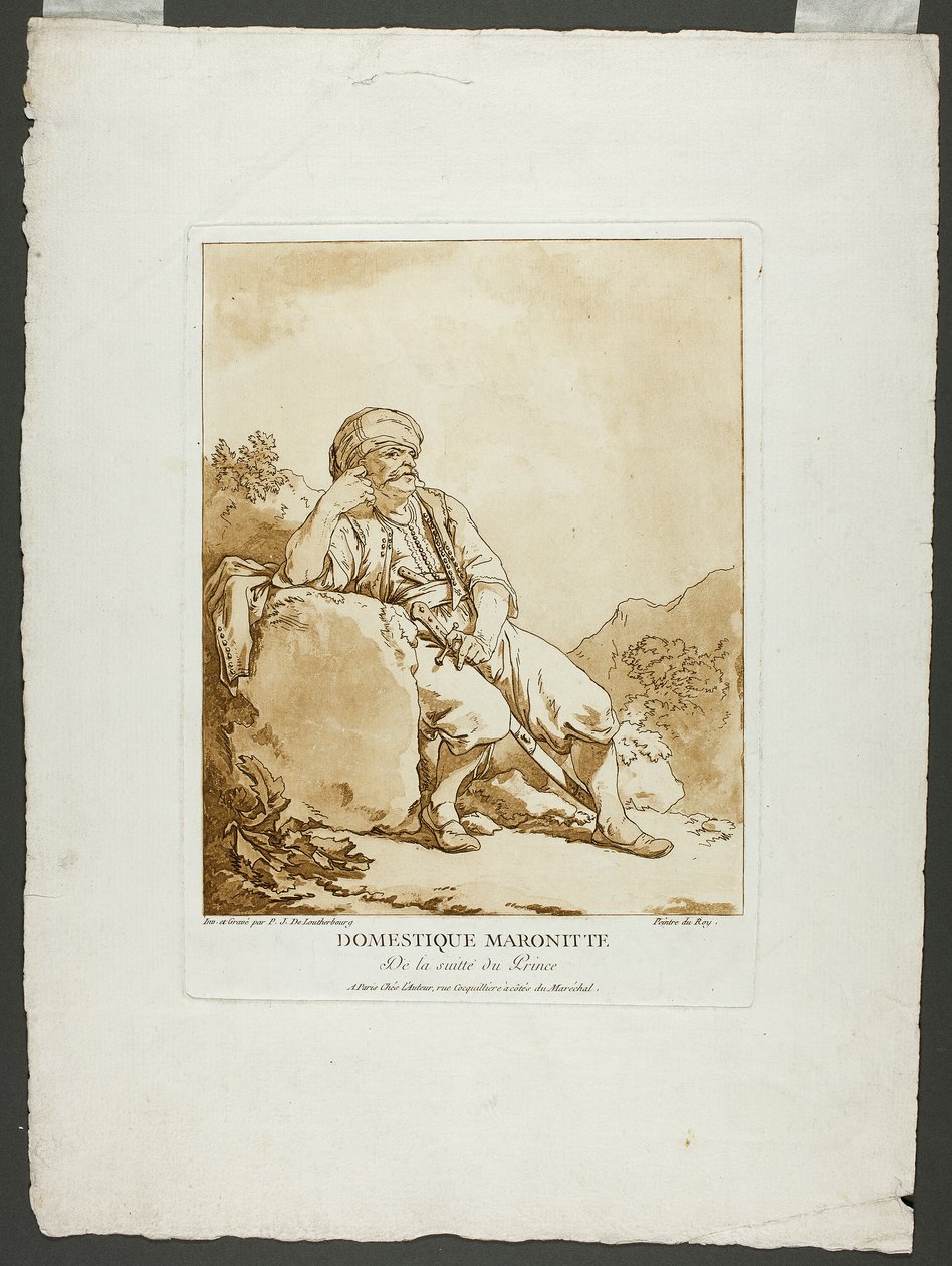 Belföldi maronita alkotó: Philippe Jacques de Loutherbourg II