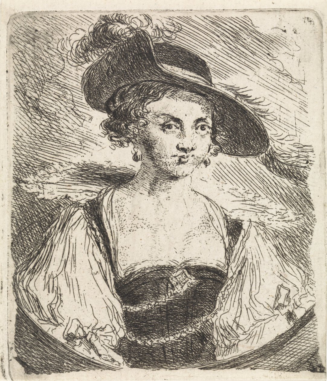 Helena Fourment portréja alkotó: Philippe Lambert Joseph Spruyt