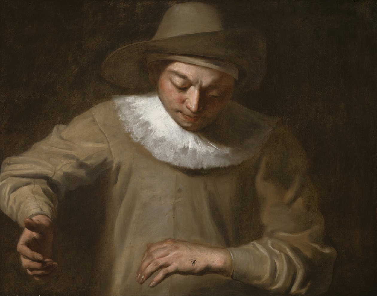 Pierrot Legyet fogni, 174050. alkotó: Philippe Mercier.