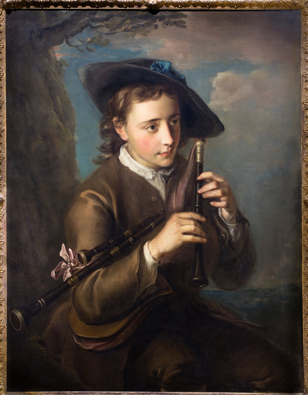 Piper, 1740 körül (Olaj, vászon) alkotó: Philippe Mercier