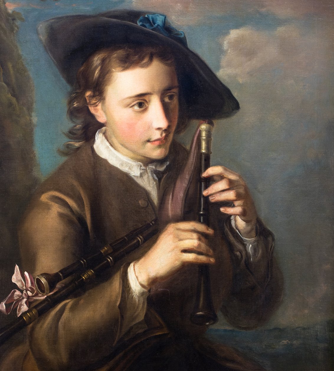Piper, 1740 körül (Olaj, vászon) alkotó: Philippe Mercier