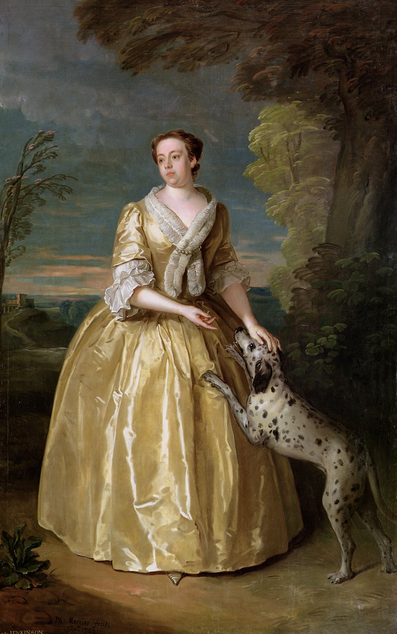 Lady Jenkinson portréja alkotó: Philippe Mercier
