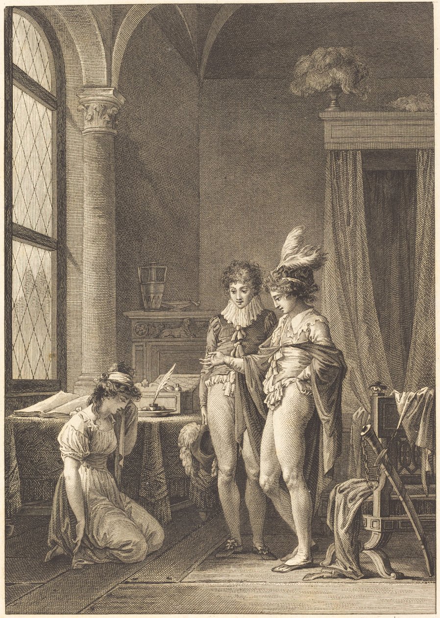 Mona Lisa: Megbocsátás alkotó: Philippe Triere after Jean Baptiste Mallet