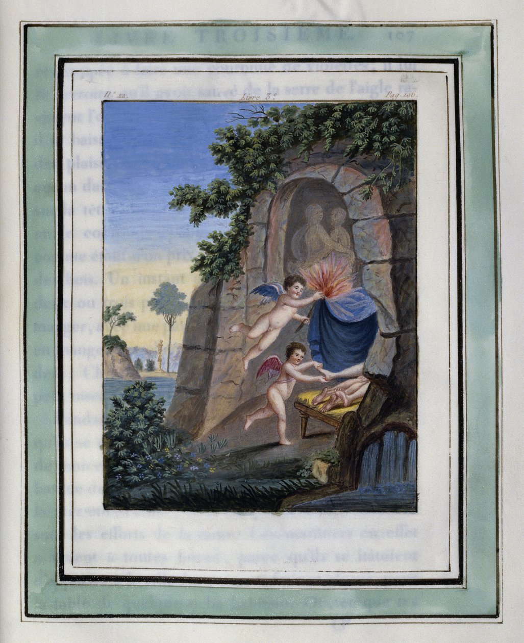 Daphnis és Chloe szerelmes éjszakája. Philippe d