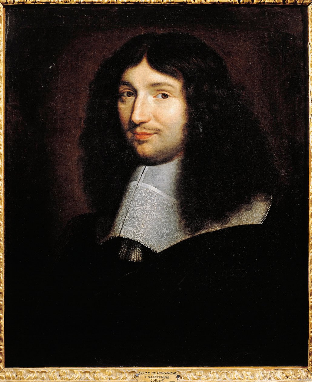 Jean-Baptiste Colbert (1619-83) portréja alkotó: Philippe de (school of) Champaigne