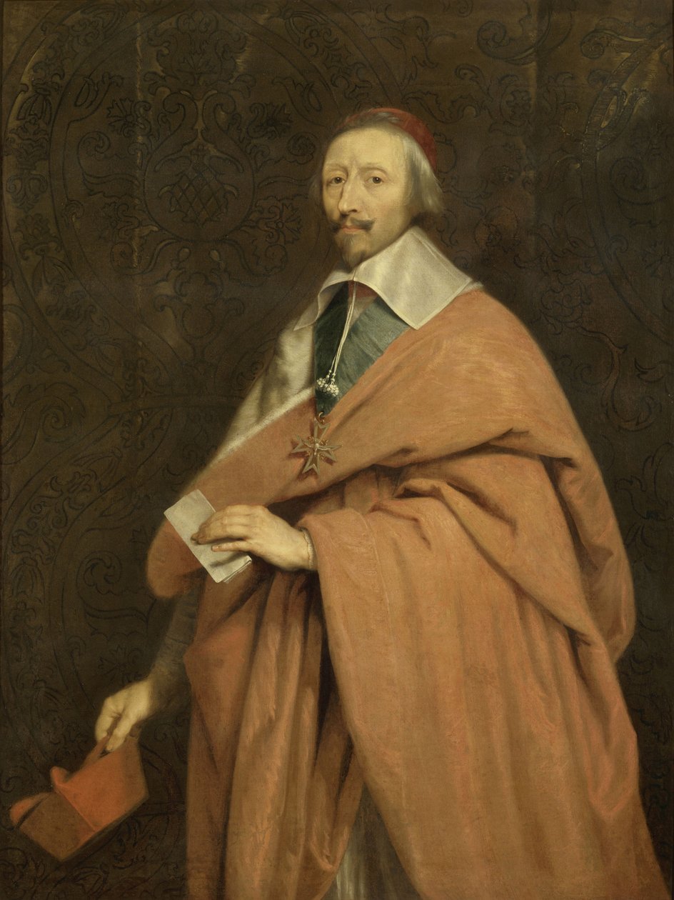 de Richelieu bíboros, 1639 körül alkotó: Philippe de Champaigne
