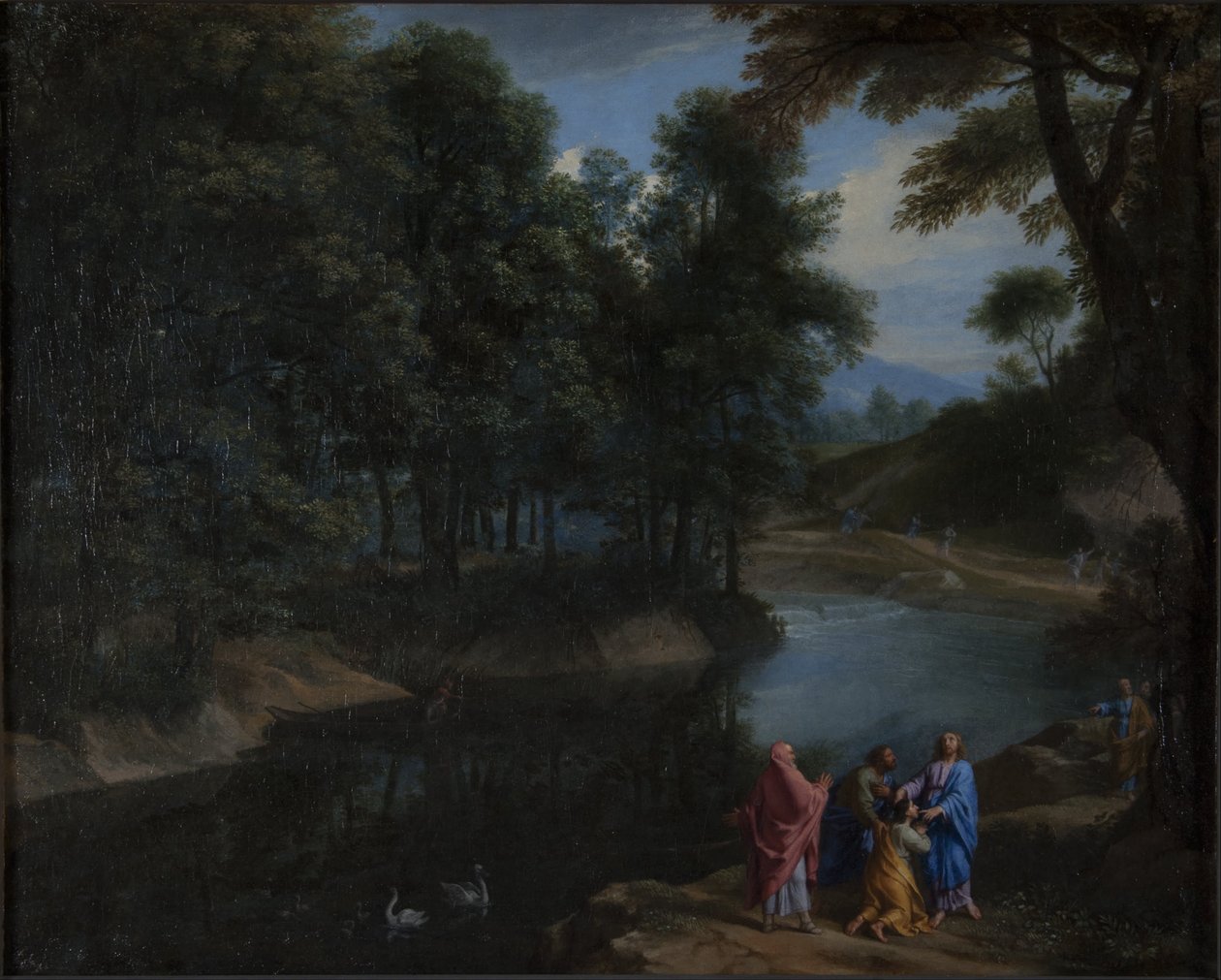Krisztus meggyógyítja a süketnémákat alkotó: Philippe de Champaigne