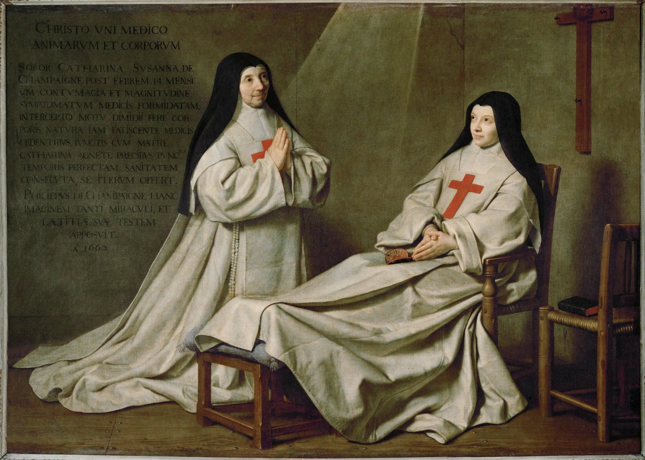 "Ex Voto 1662" ... alkotó: Philippe de Champaigne
