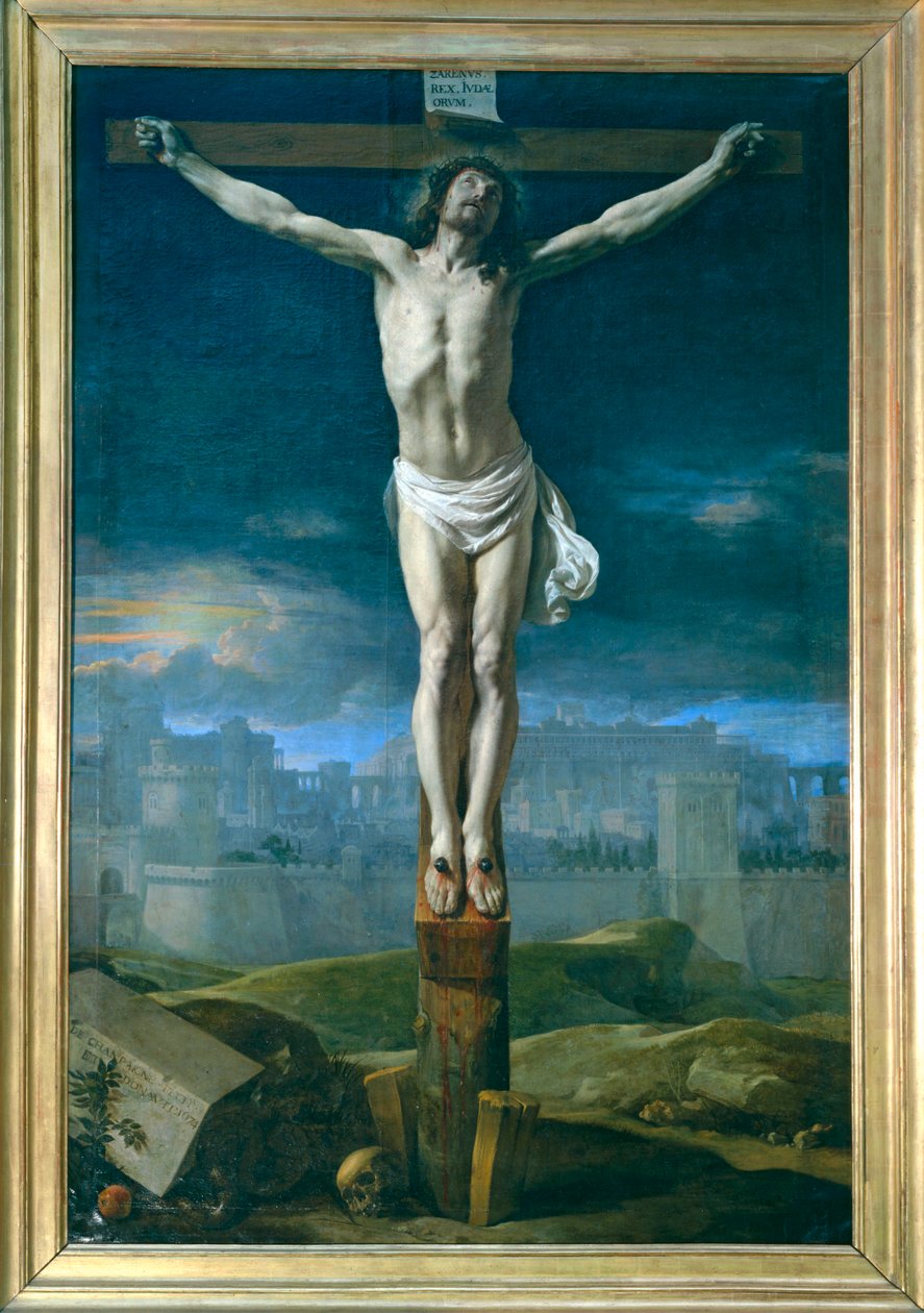Le Christ en croix - Krisztus a kereszten ... alkotó: Philippe de Champaigne