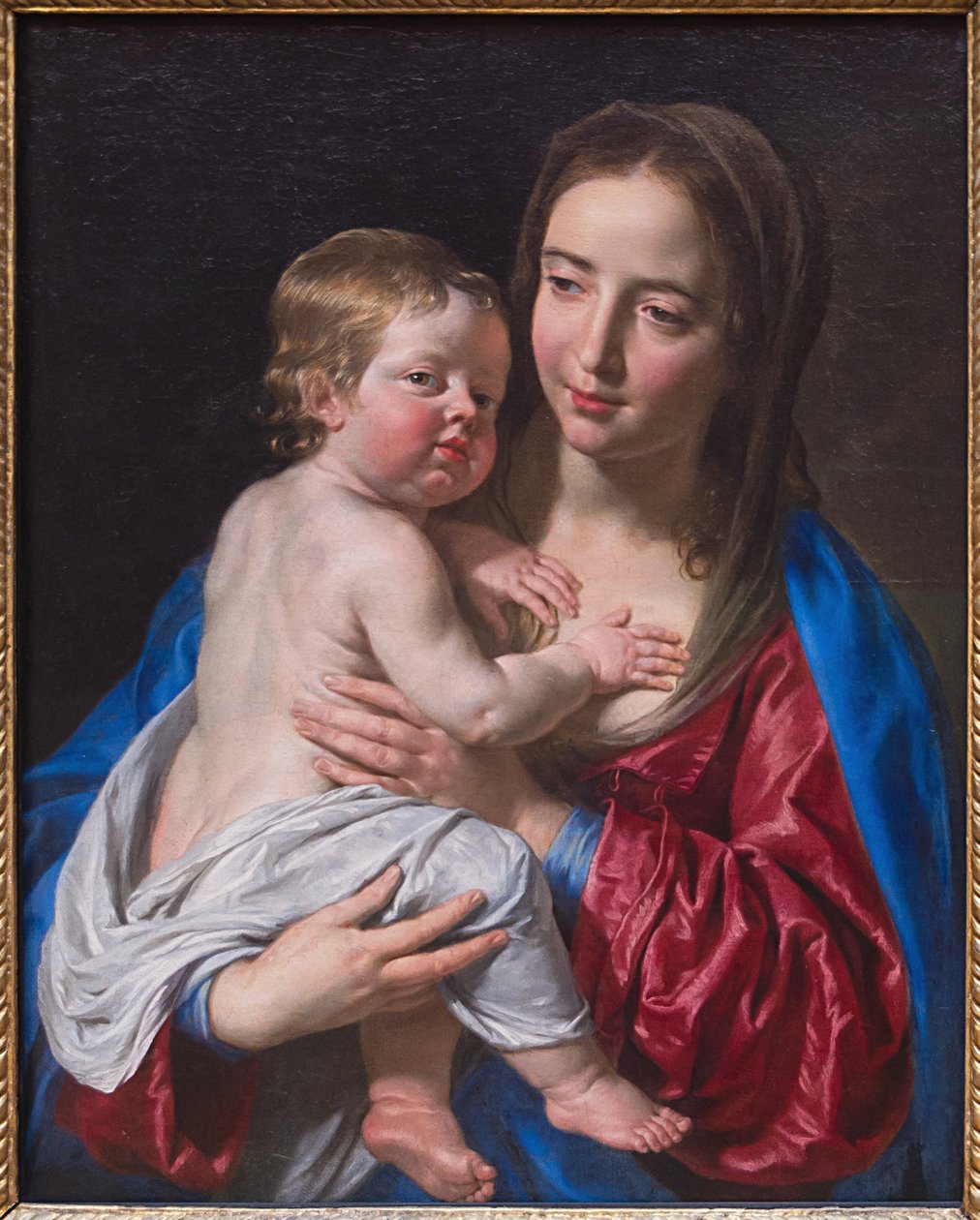 Madonna a gyermekkel alkotó: Philippe de Champaigne