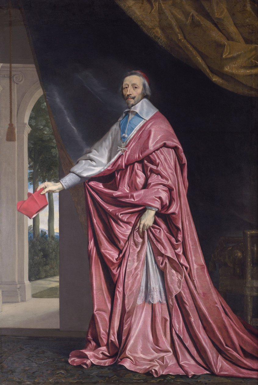 Armand Jean du Plessis, Richelieu bíboros portréja alkotó: Philippe de Champaigne