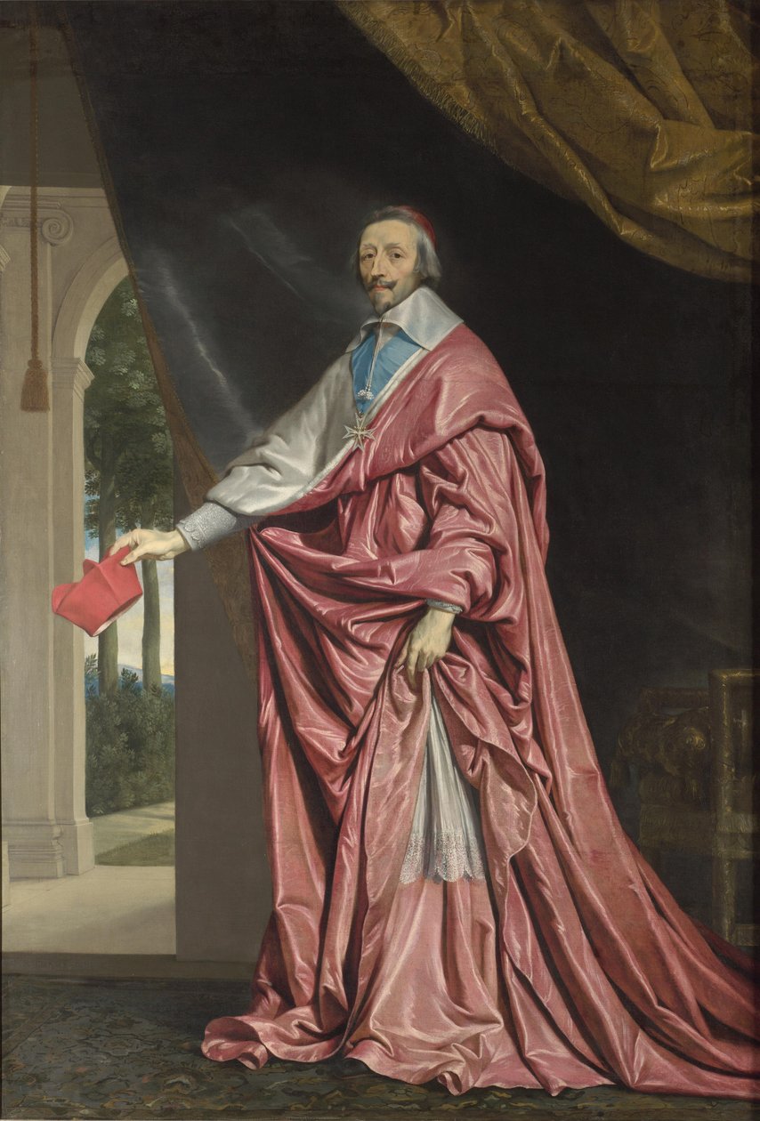Armand Jean du Plessis, Richelieu bíboros portréja alkotó: Philippe de Champaigne