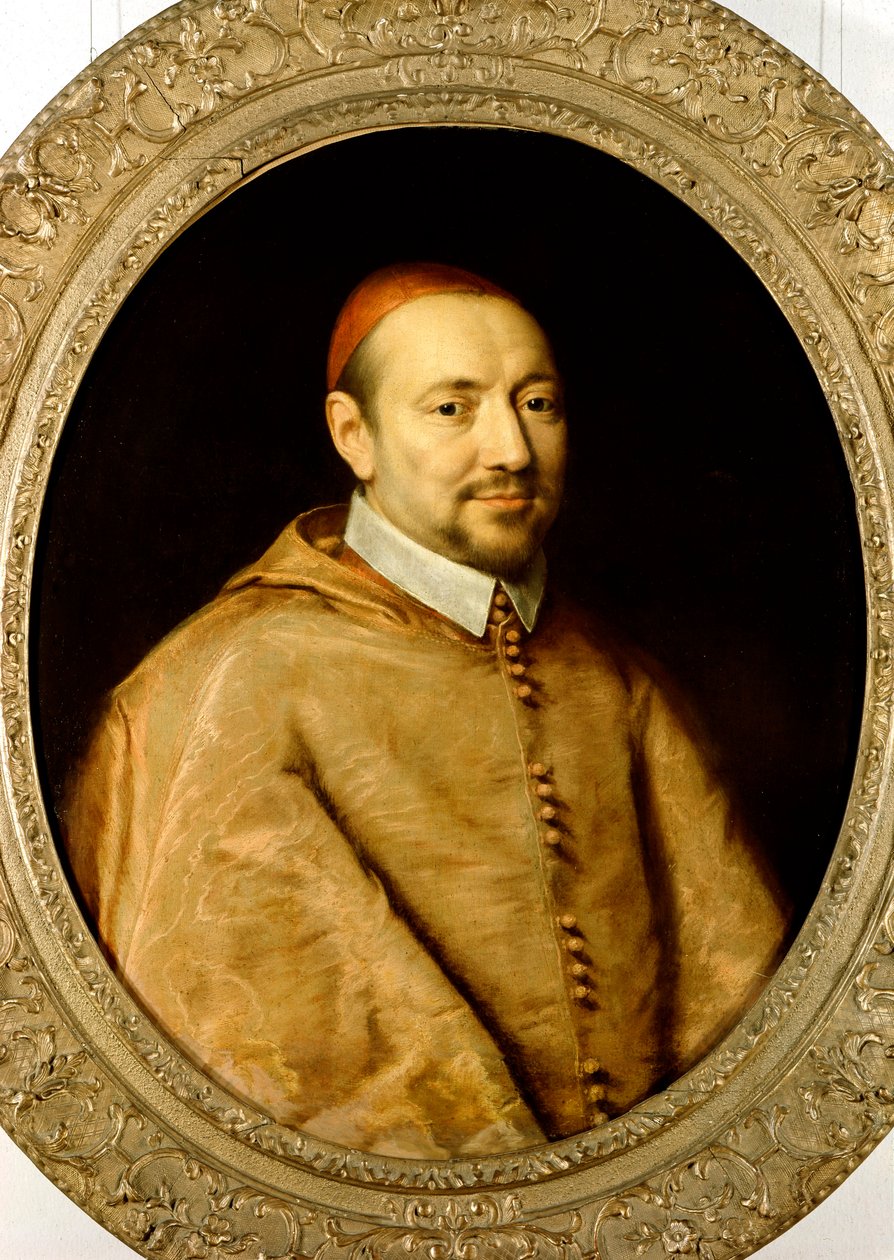 Berulle bíboros (1575-1629) portréja alkotó: Philippe de Champaigne
