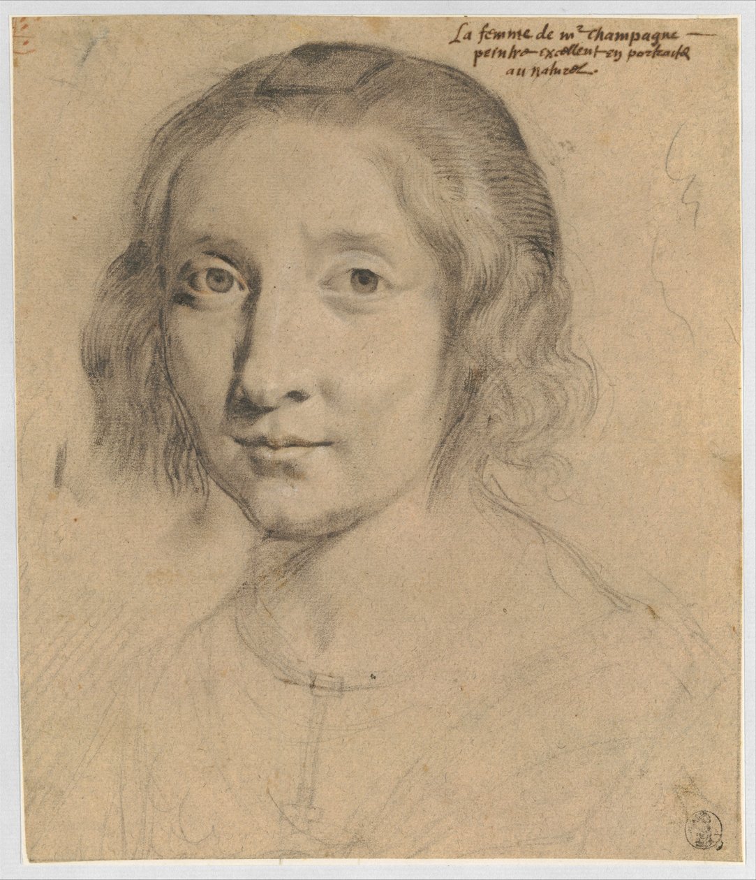 Charlotte Duchesne portréja alkotó: Philippe de Champaigne