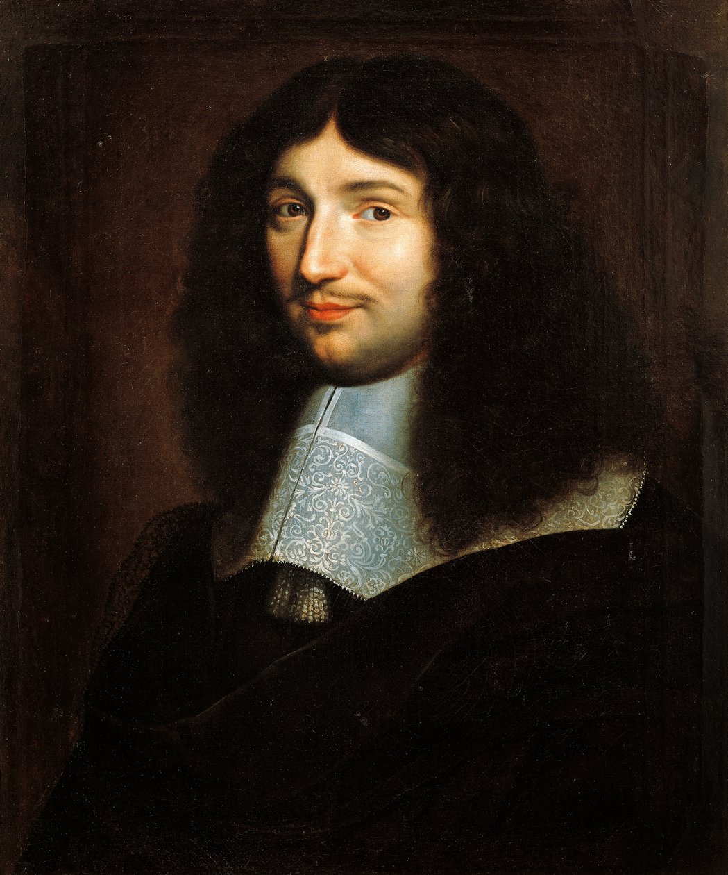 Jean-Baptiste Colbert (1619-1683) francia államférfi portréja, Philippe de Champaigne iskola festménye alkotó: Philippe de Champaigne