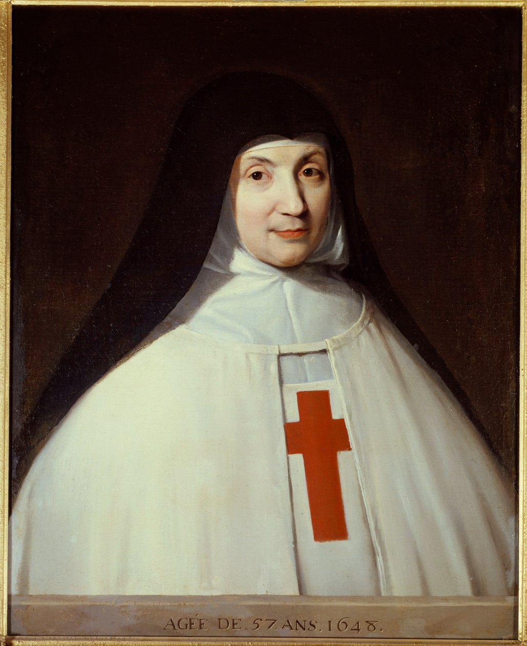 Angelique Arnauld anya portréja alkotó: Philippe de Champaigne