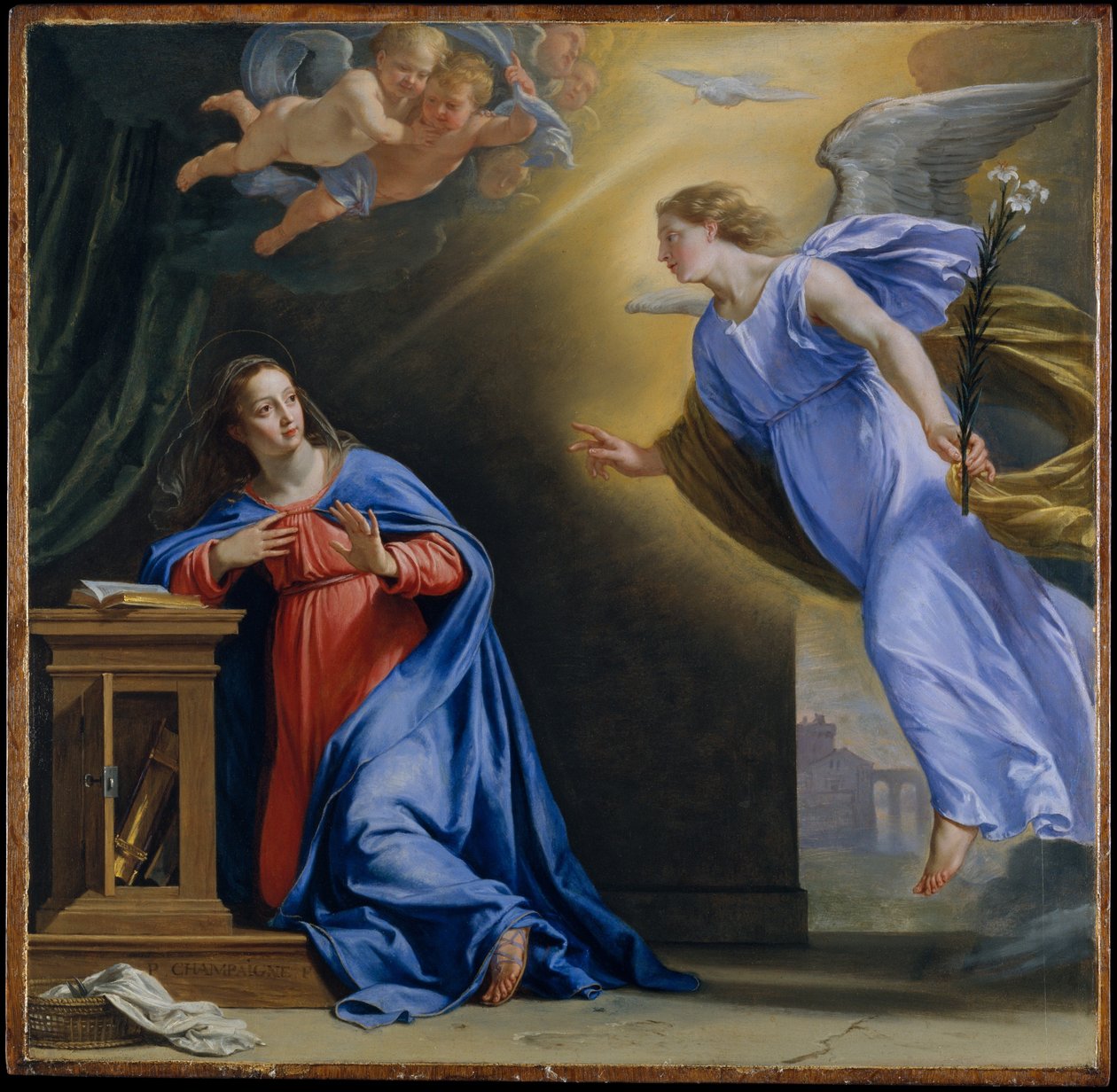 A Gyümölcsoltó Boldogasszony ünnepe alkotó: Philippe de Champaigne
