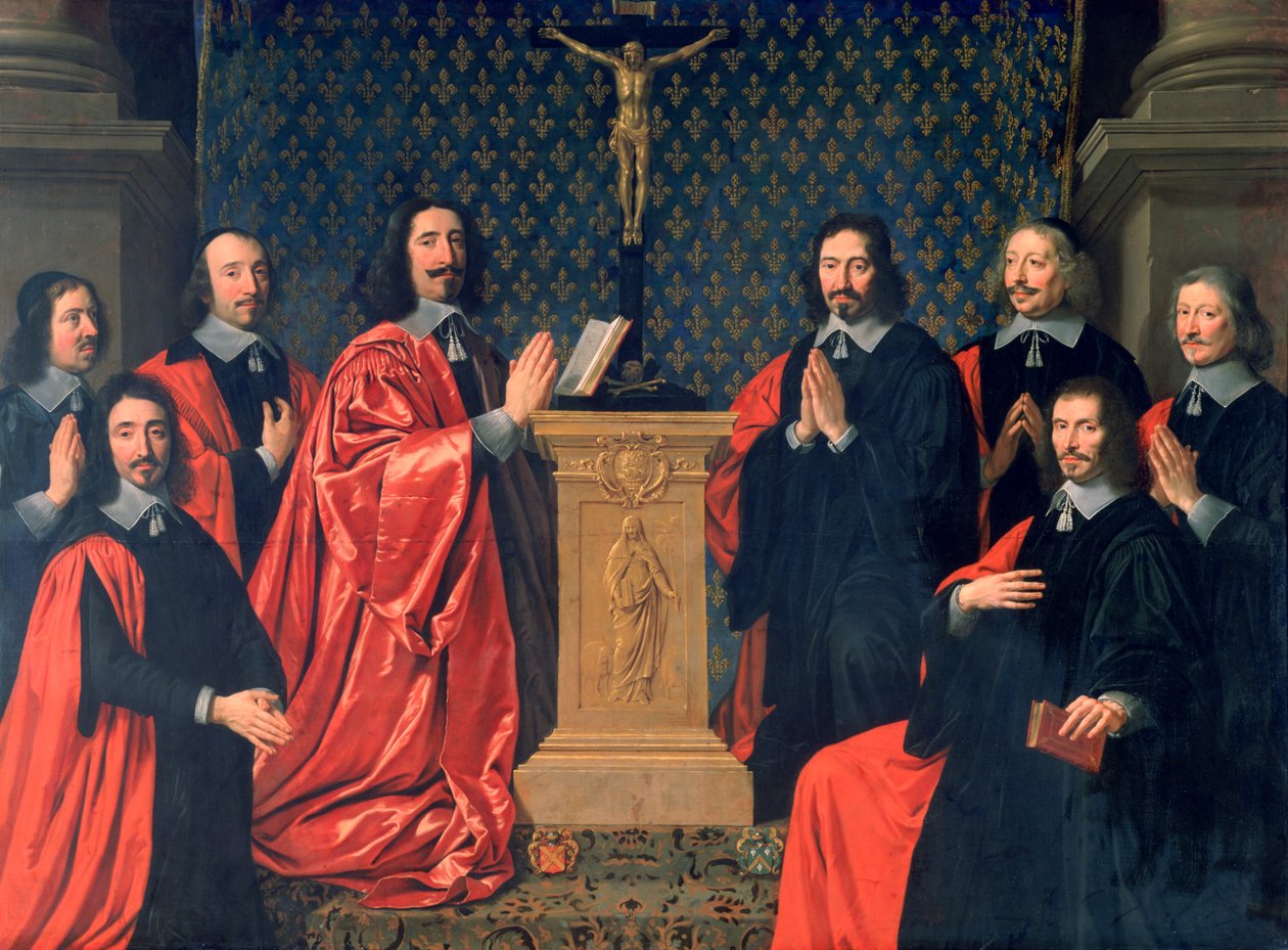 A Prevot des Marchands és az Echevins Párizs városából, 1648 alkotó: Philippe de Champaigne