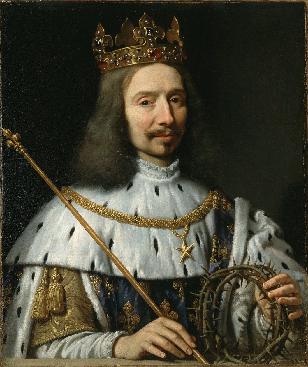 Vincent Voiture mint Szent Lajos, 1640-48 körül (olaj, vászon) alkotó: Philippe de Champaigne