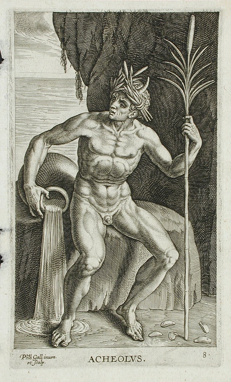 Akhelóosz alkotó: Philips Galle