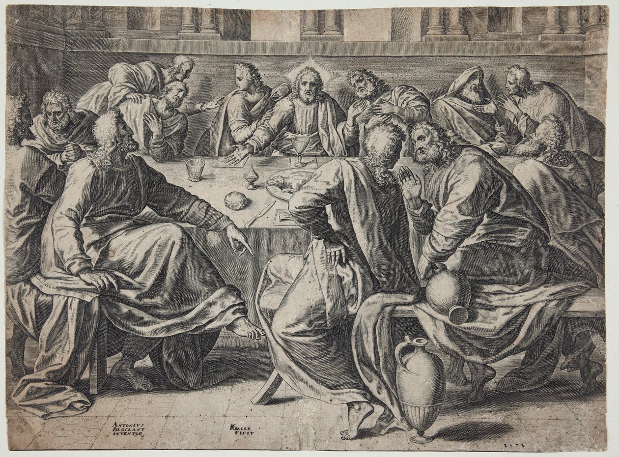 Az utolsó vacsora alkotó: Philips Galle