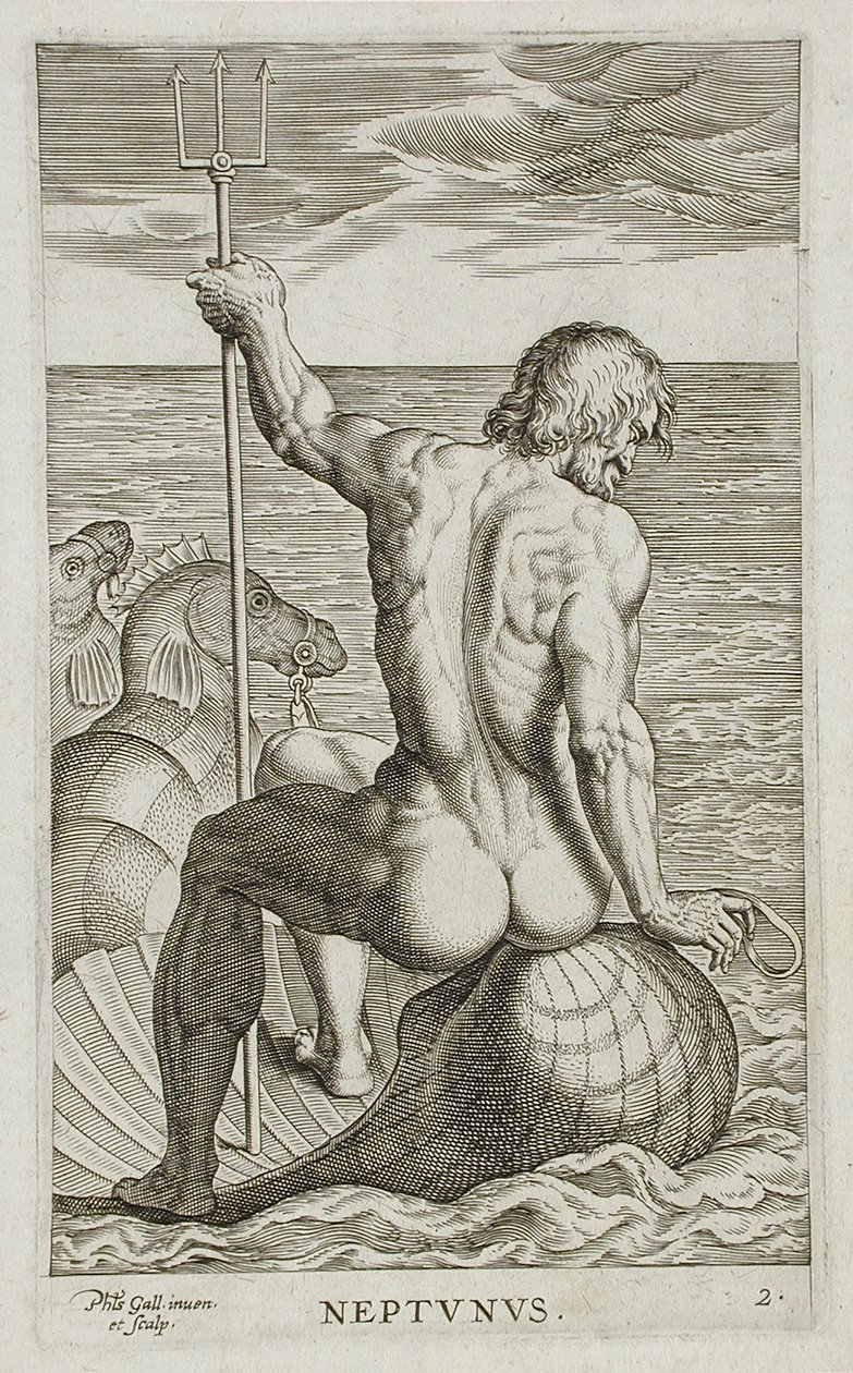 Neptunusz alkotó: Philips Galle