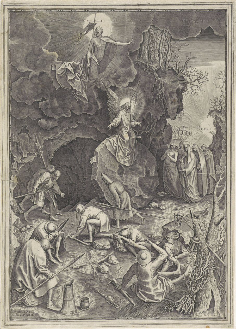 Feltámadás alkotó: Philips Galle