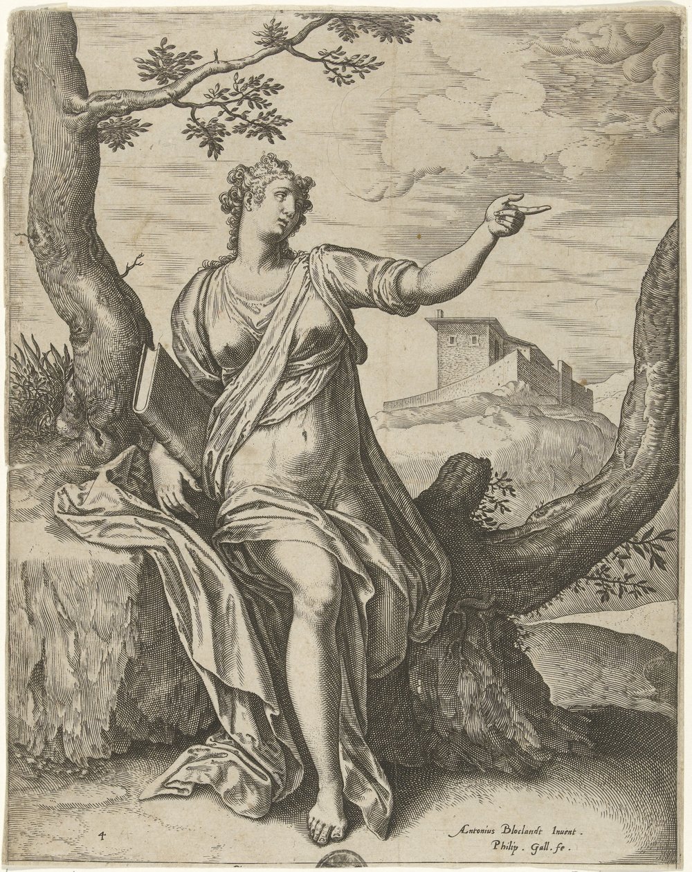 Sibille van Cumae The Sibyl (sorozat címe) alkotó: Philips Galle