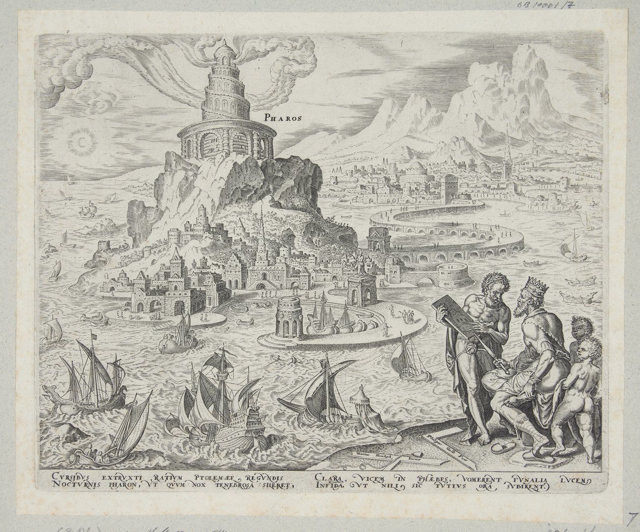 Alexandriai világítótorony alkotó: Philips Galle