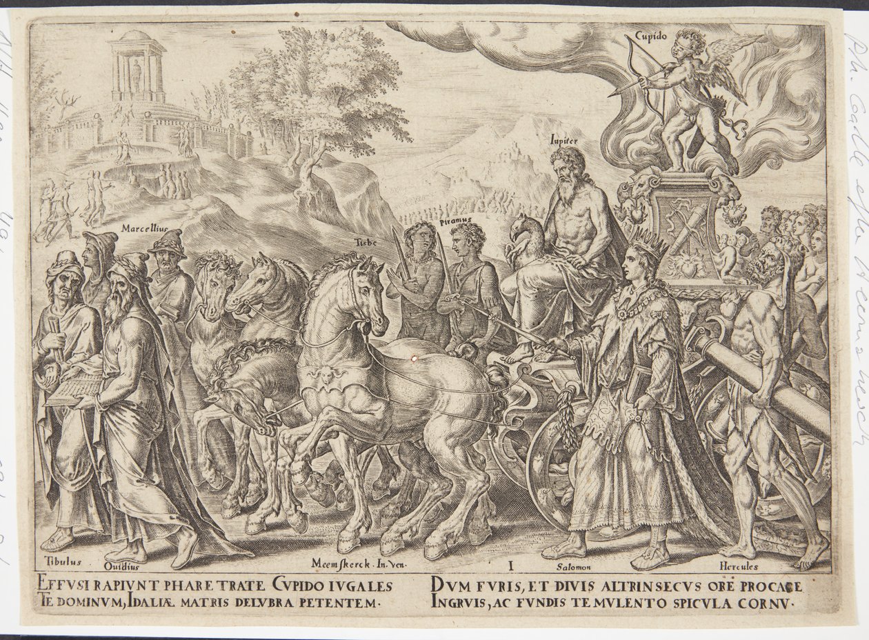 A szerelem diadala alkotó: Philips Galle