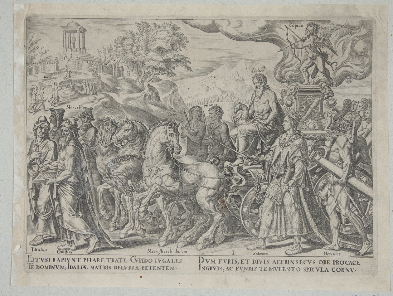 A szerelem diadala alkotó: Philips Galle
