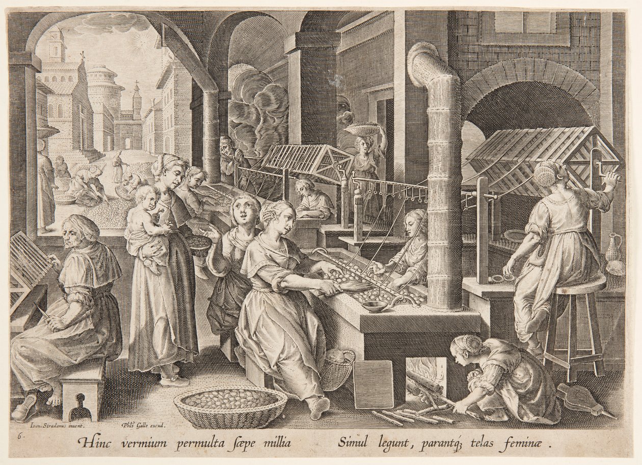 A gubók letekerése alkotó: Philips Galle