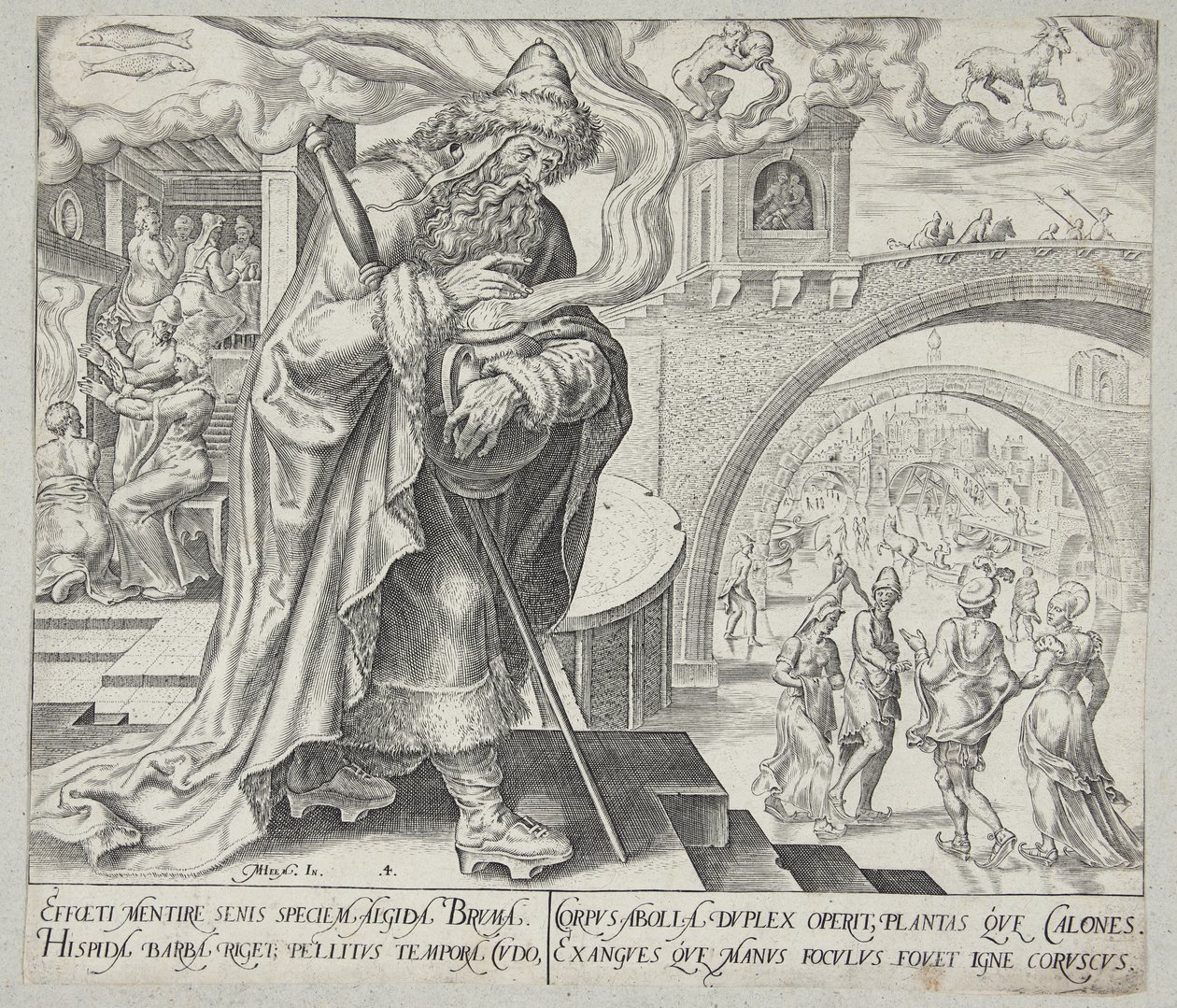 Téli alkotó: Philips Galle