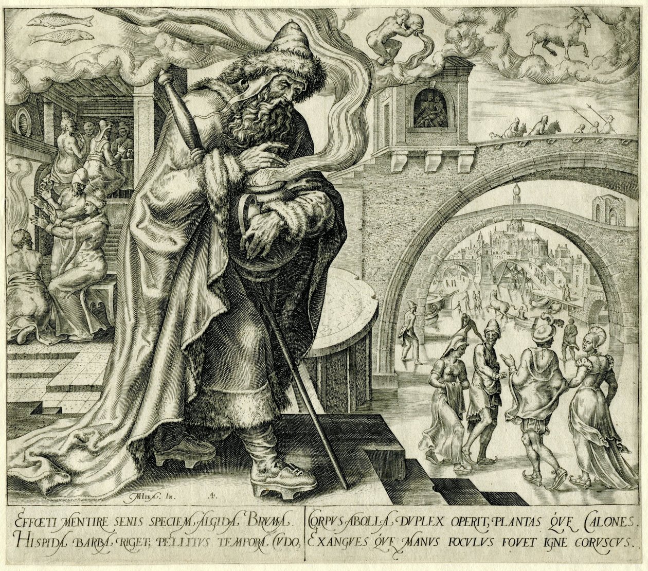 Tél alkotó: Philips Galle