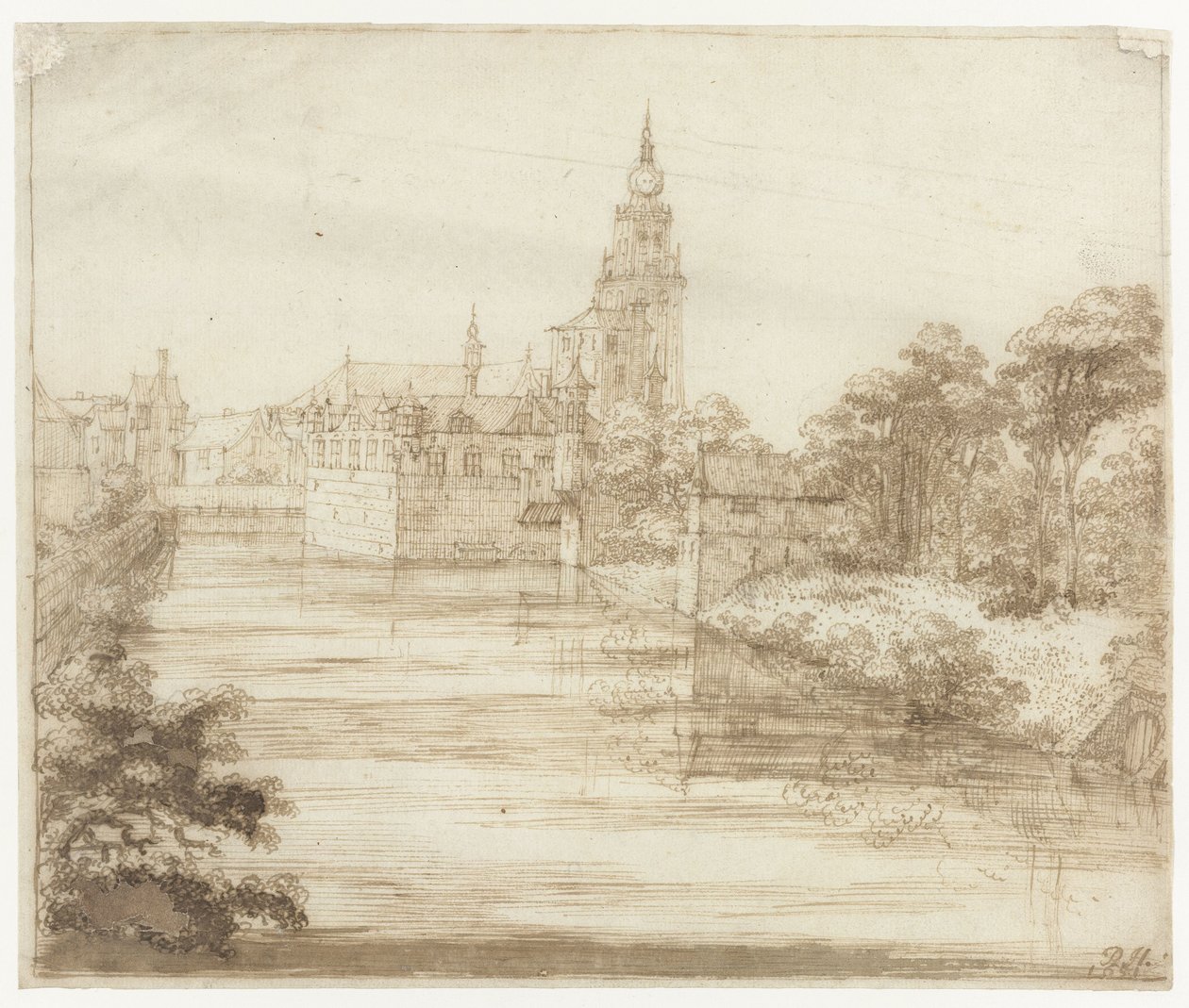 Breda kilátása alkotó: Philips Huygens