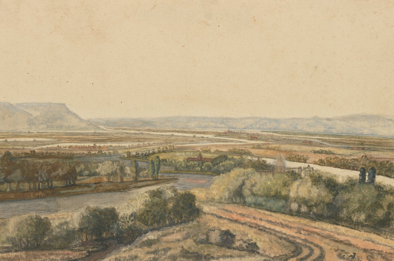 Folyóparti táj alkotó: Philips Koninck