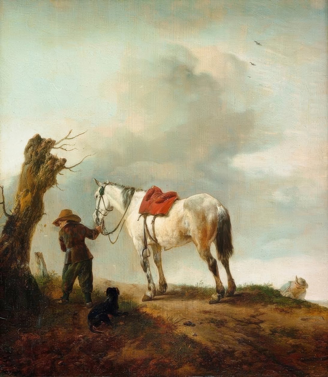 Fehér ló, penész alkotó: Philips Wouwerman