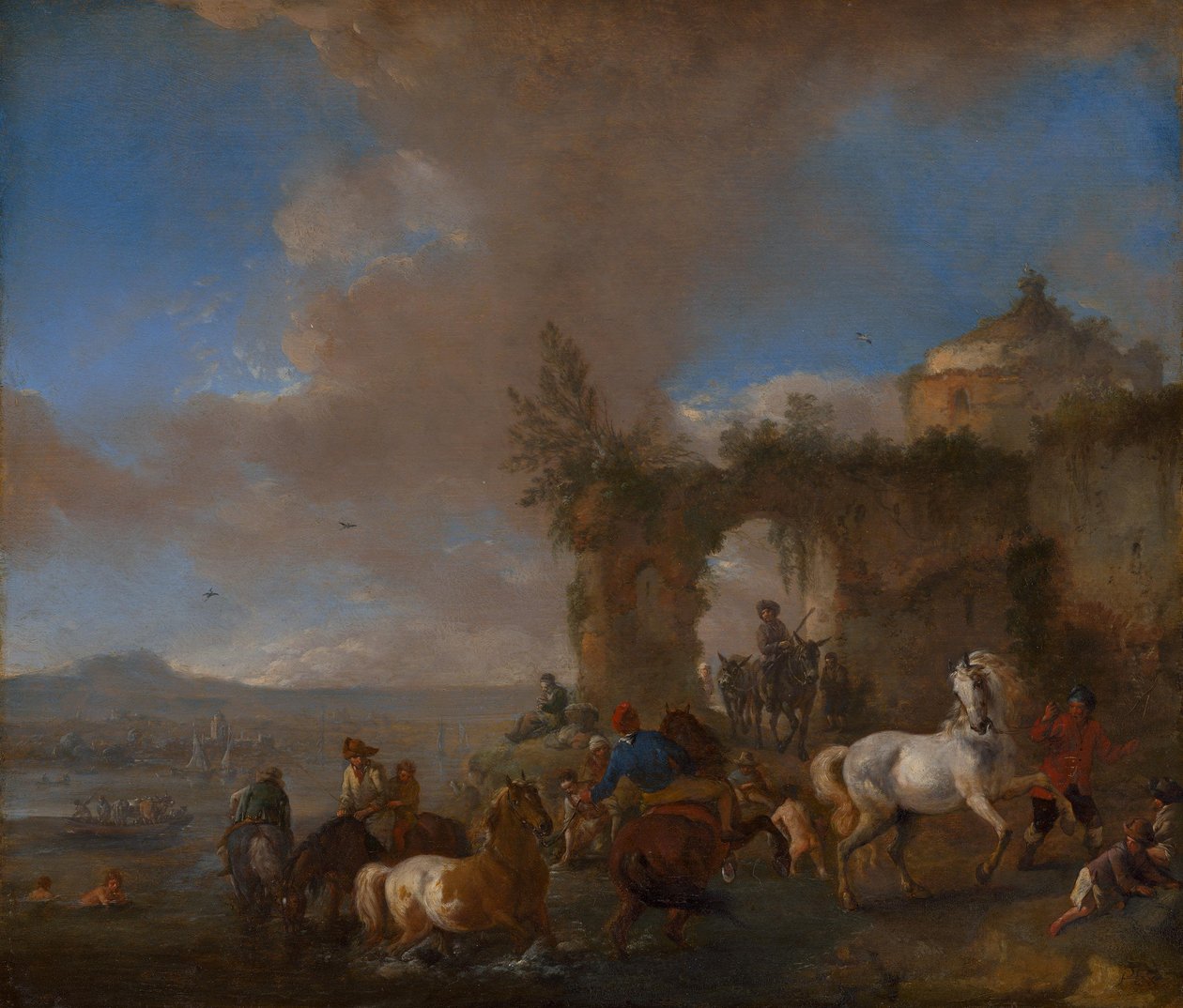 Lóitató alkotó: Philips Wouwerman