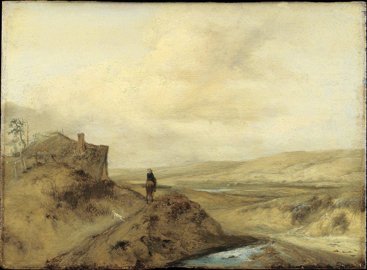 Lovas a dűnék között alkotó: Philips Wouwerman