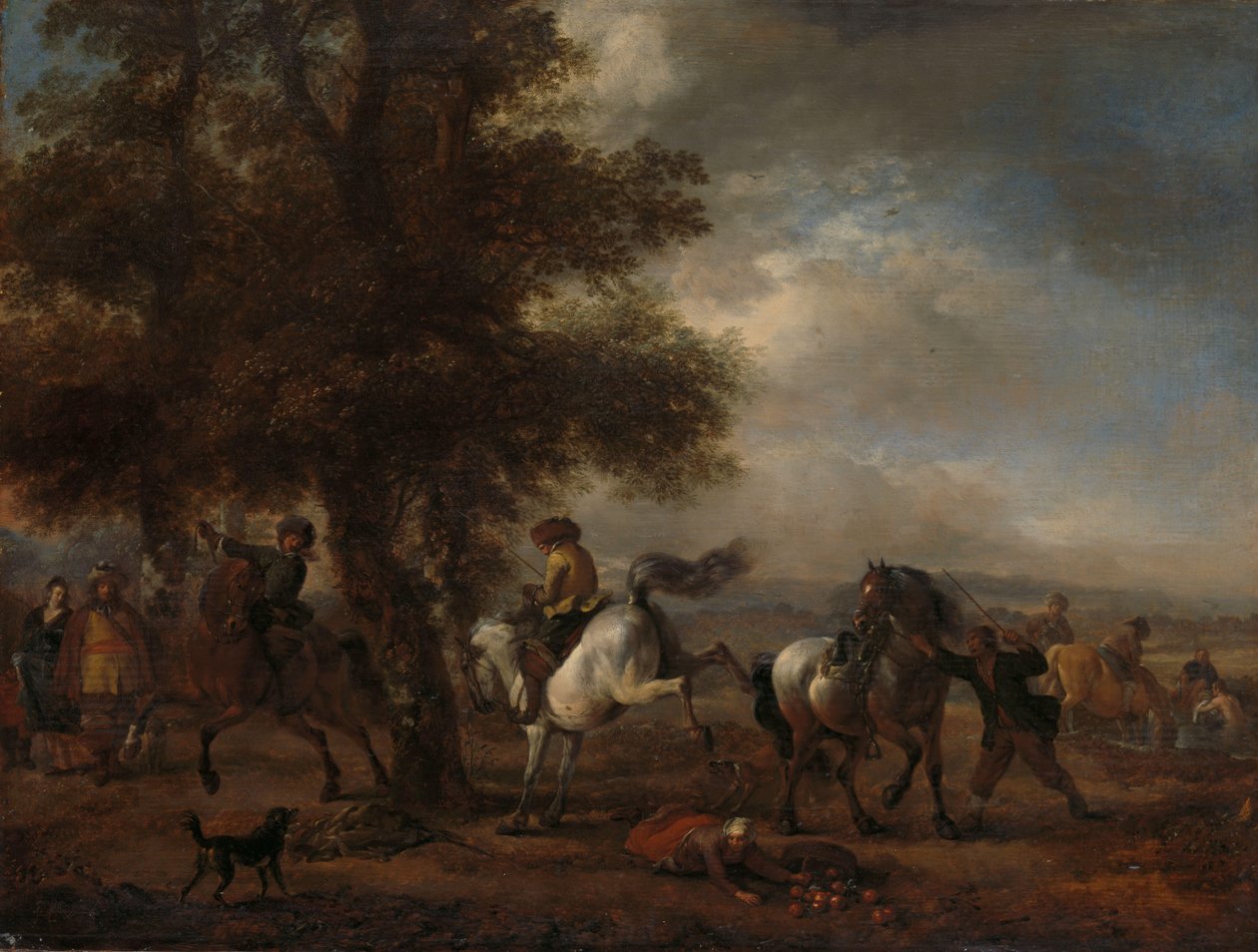 The Bucking Gray alkotó: Philips Wouwerman