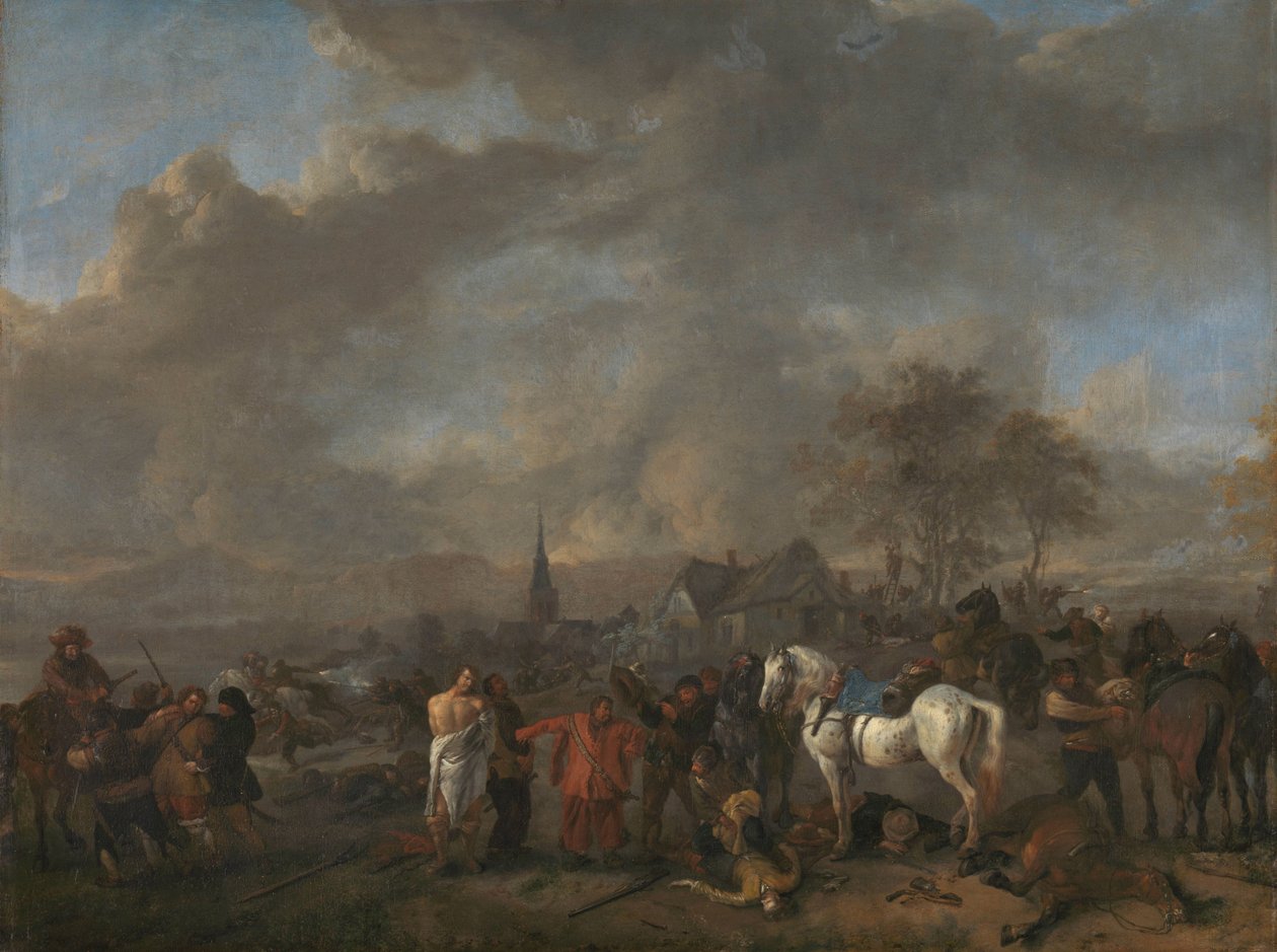 A parasztok győzelme alkotó: Philips Wouwerman