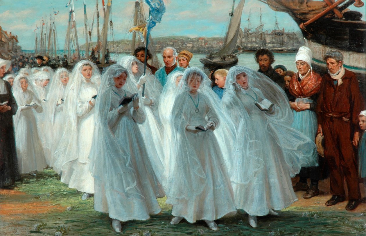 Az elsőáldozás, 1878 alkotó: Phillip Richard Morris